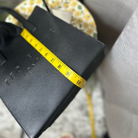 NEW Ted Baker London Black Seacon Small Crosshatch Icon Tote Bag - Picture 9 of 11